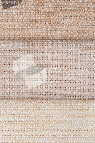 Image of Brown fabric texture