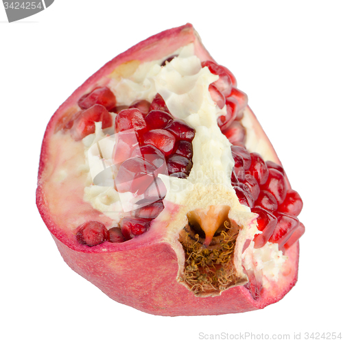 Image of Half pomegranate fruit