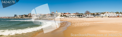 Image of Tamariz beach in Cascais
