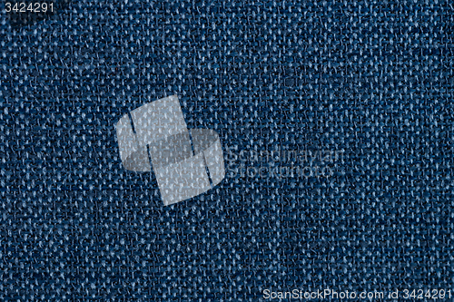 Image of Blue fabric texture