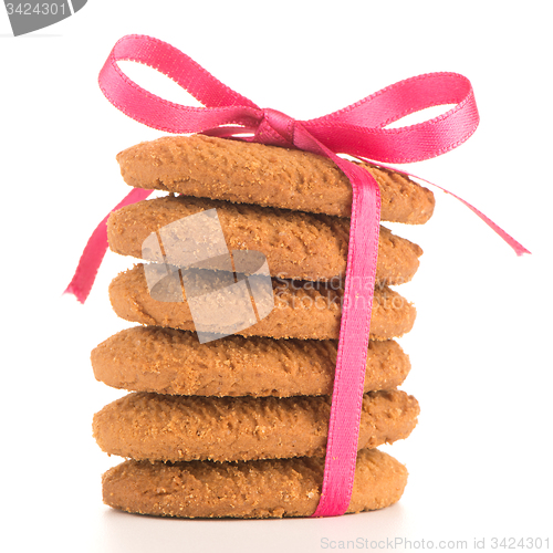 Image of Festive wrapped biscuits