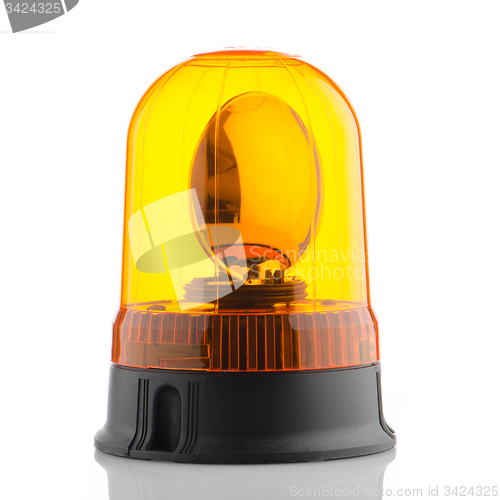 Image of Orange rotating beacon 