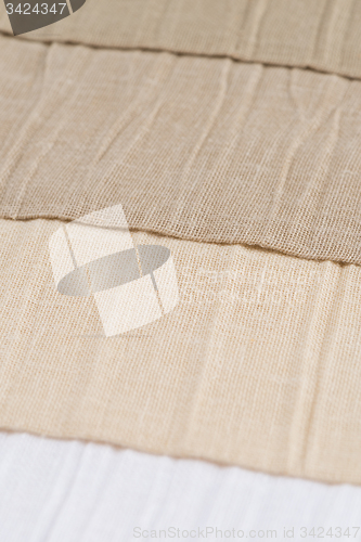 Image of Brown fabric texture