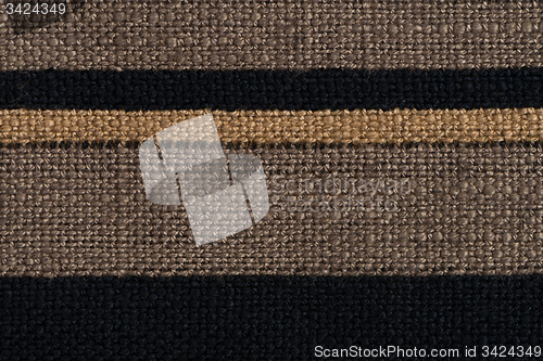 Image of Brown fabric texture