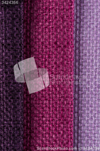 Image of Multi color fabric texture samples