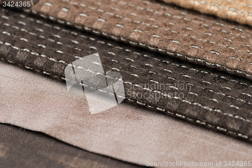 Image of Brown fabric