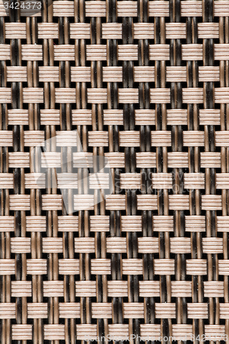 Image of Brown fabric texture