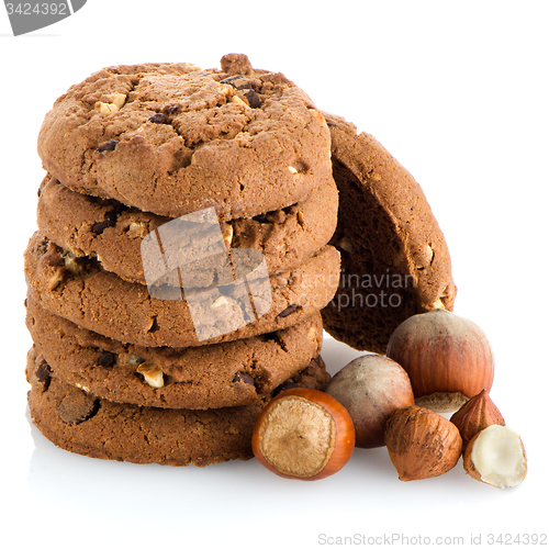 Image of Homemade chocolate cookies