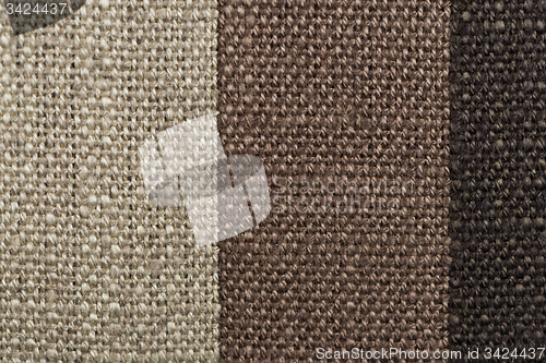 Image of Brown fabric texture