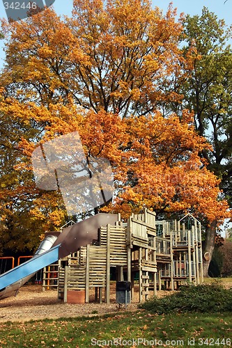 Image of Autumn playground