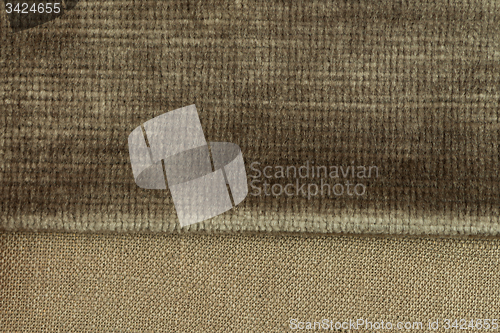 Image of Green fabric texture