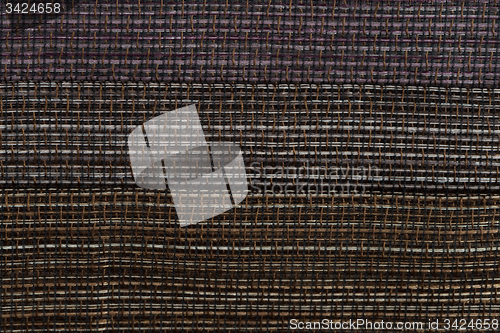 Image of Brown fabric texture