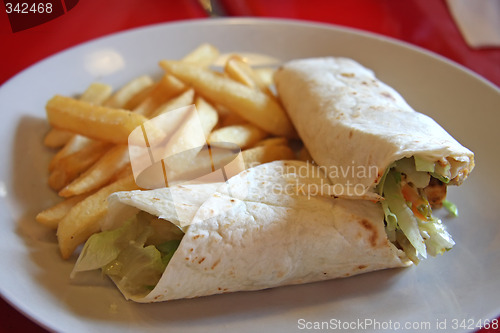 Image of Mexican burritos