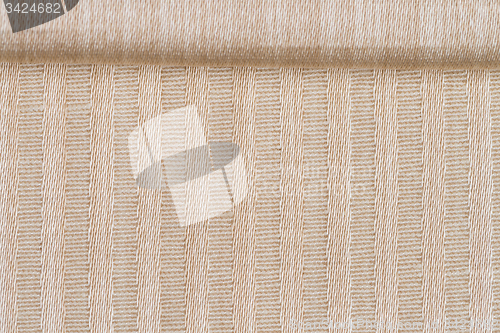Image of Beige fabric texture