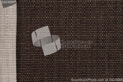 Image of Brown fabric