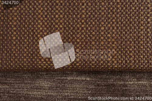Image of Brown fabric