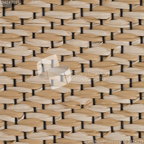 Image of Brown fabric texture