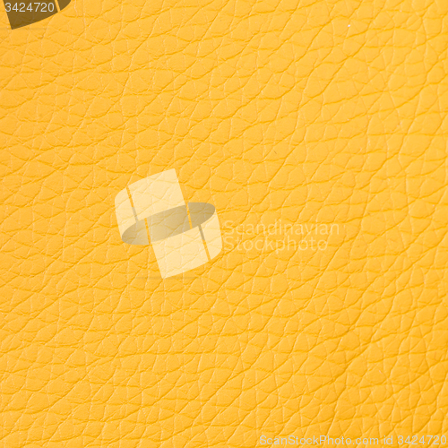 Image of Yellow leather