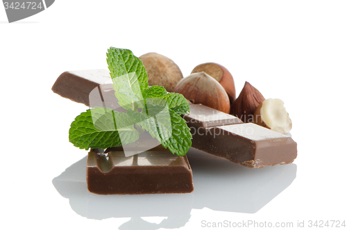 Image of Chocolate parts