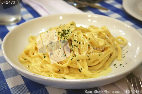 Image of Fettuccini carbonara