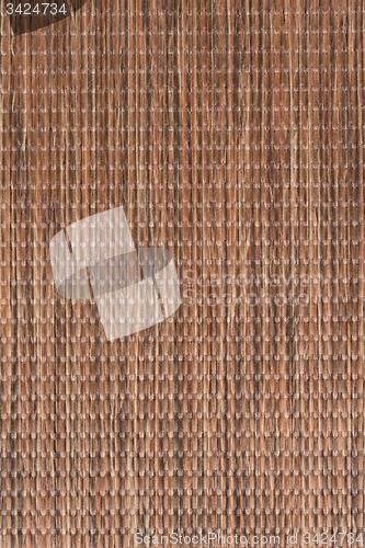 Image of Brown fabric texture