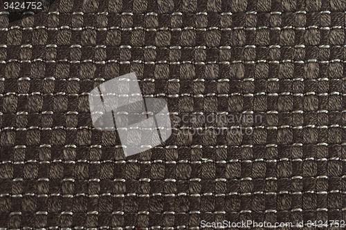 Image of Brown fabric texture