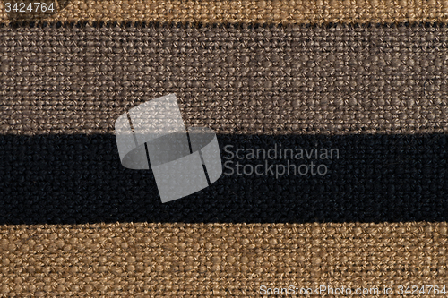 Image of Brown fabric texture