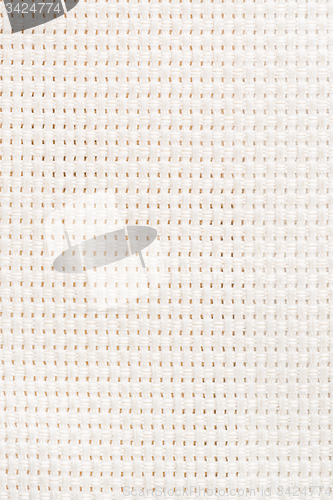 Image of White fabric texture