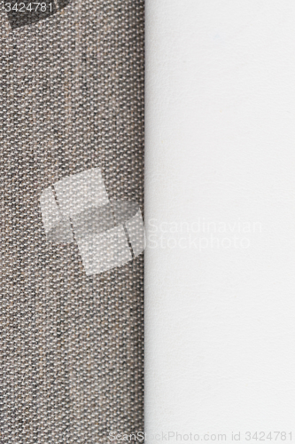 Image of Grey fabric texture 