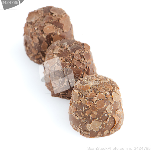 Image of Brown chocolate candies