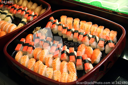 Image of Sushi arrangement
