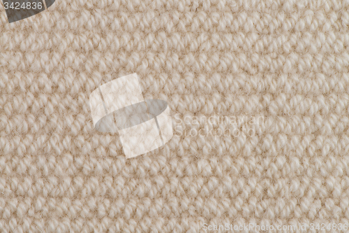 Image of Beige fabric texture