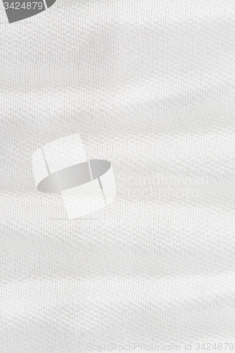 Image of White fabric texture