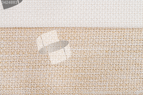 Image of Beige canvas texture 