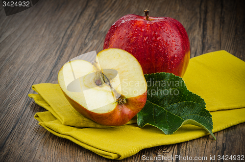 Image of Apples closeup