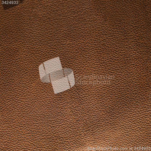 Image of Brown leather texture closeup