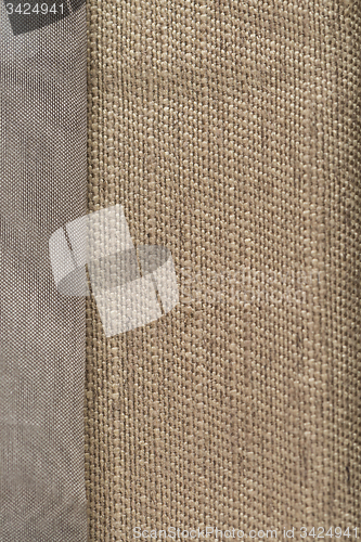 Image of Brown fabric texture