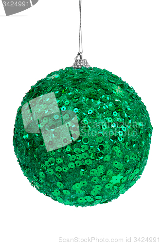 Image of Christmas ball isolated