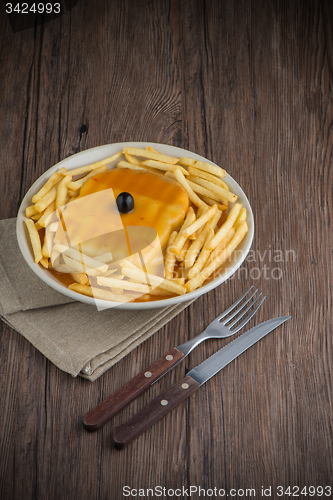 Image of Francesinha on plate