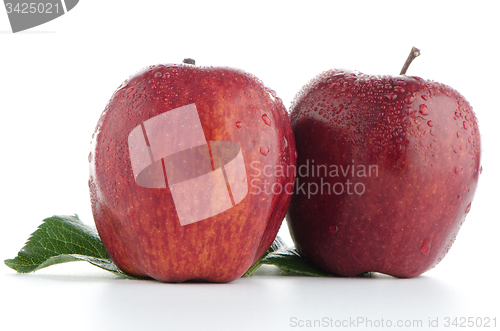 Image of Ripe red apples