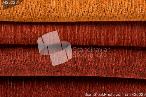 Image of Red fabric