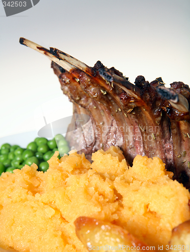 Image of Lamb rack plate vert