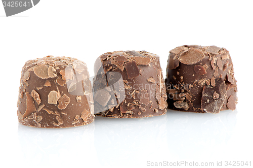 Image of Brown chocolate candies