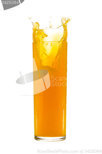 Image of Orange juice splash