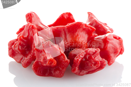 Image of Red peppers closeup