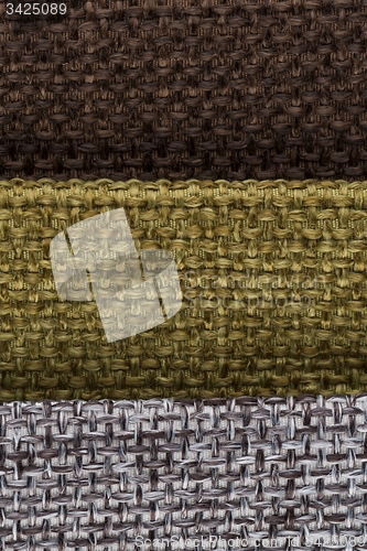 Image of Multi color fabric texture samples