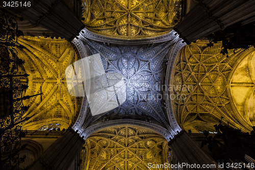 Image of Seville Cathedral Interior