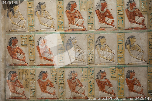 Image of Hieroglyphic detail