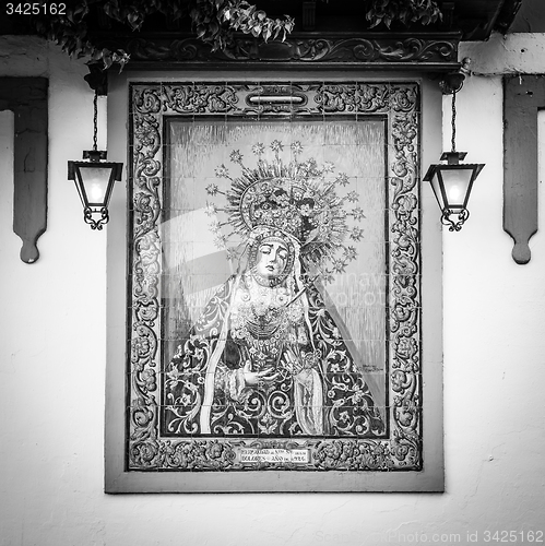 Image of Catholic Altar in public street