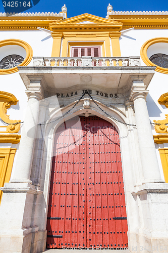 Image of Bullring area in Seville